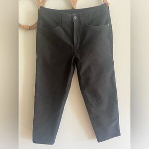 Lululemon ABC Relaxed Fit Crop Pant Mens 29 Utilitech Black